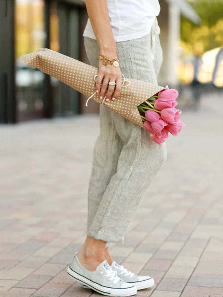 Casual Cotton Linen Pant