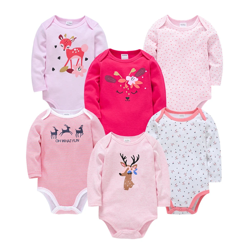 Fashion Baby UNISEX Clothes Set 3 or 6 pcs/set Cotton Soft Long Sleeve Autumn