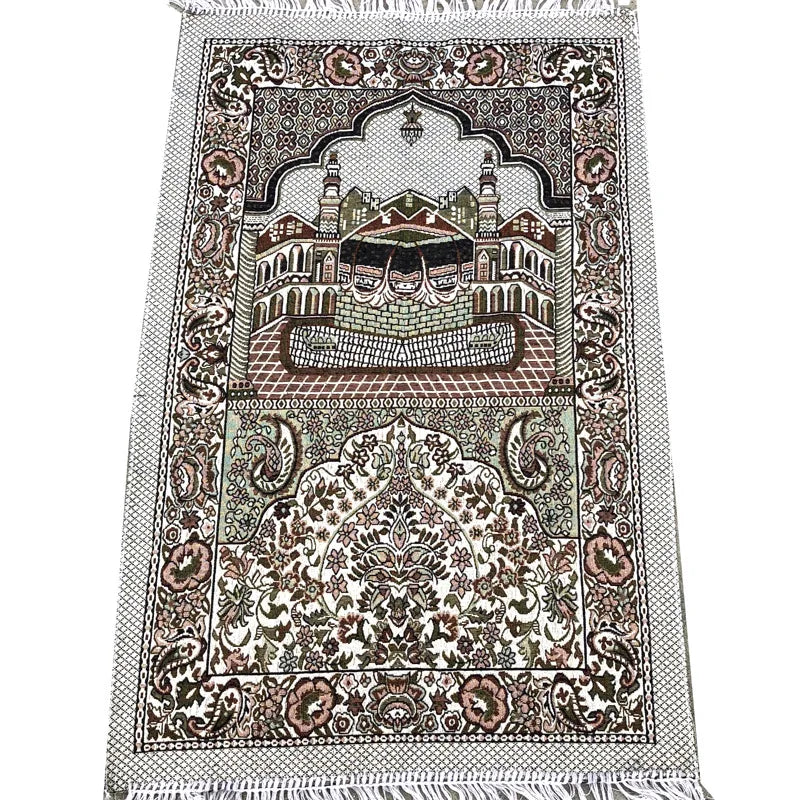 Muslim Prayer Tassel Décor Rug