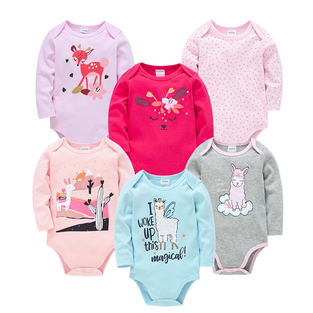 Fashion Baby UNISEX Clothes Set 3 or 6 pcs/set Cotton Soft Long Sleeve Autumn