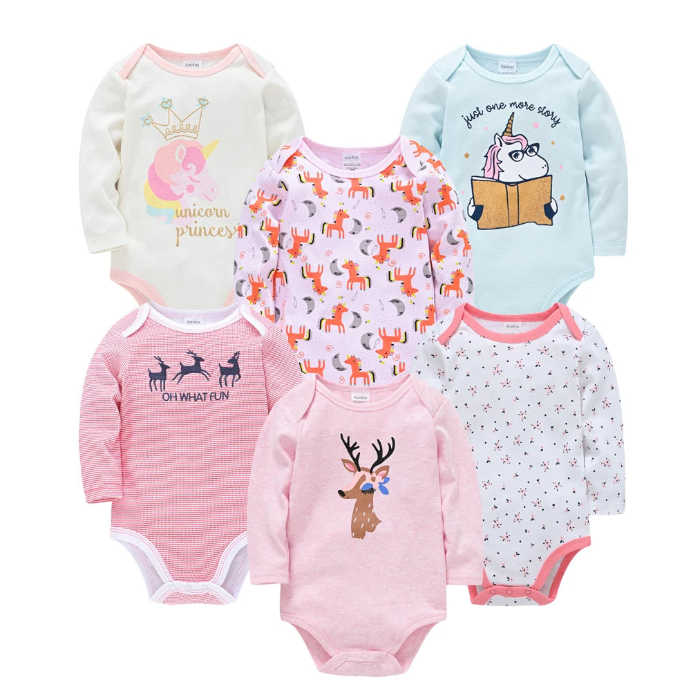 Fashion Baby UNISEX Clothes Set 3 or 6 pcs/set Cotton Soft Long Sleeve Autumn