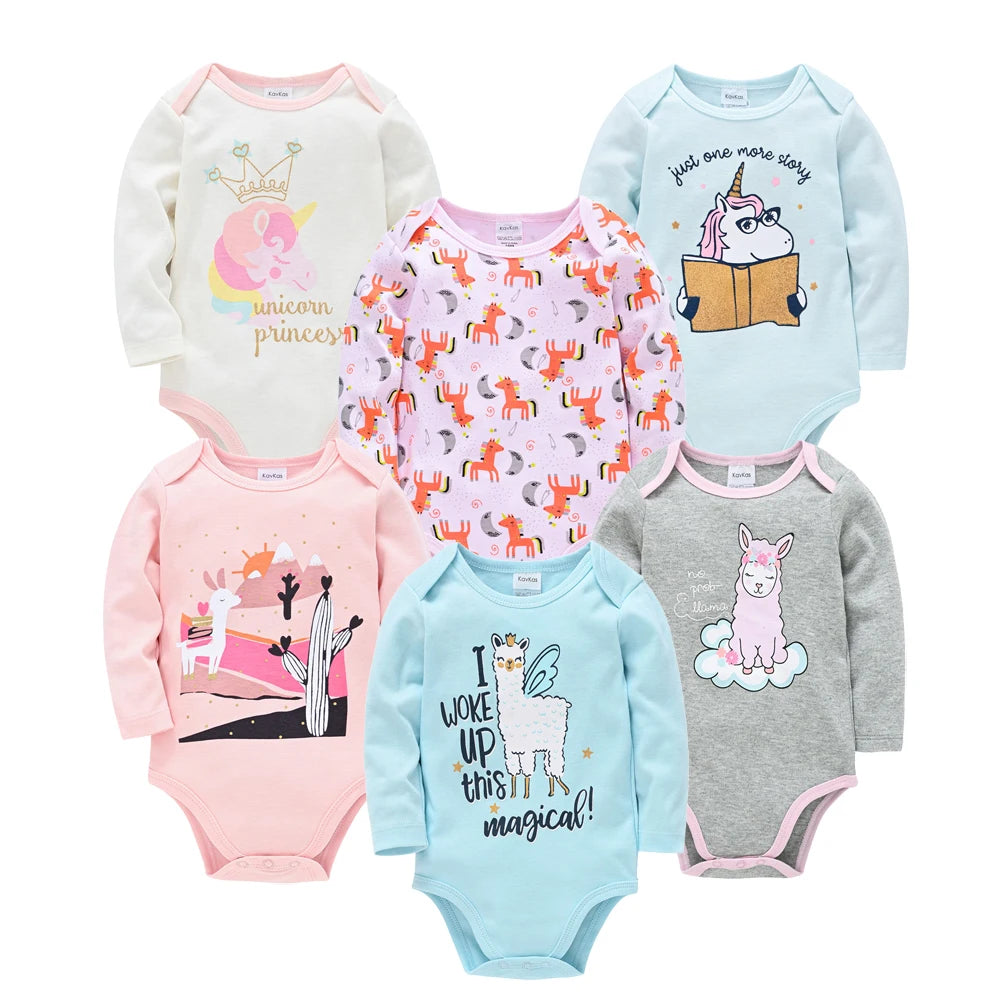 Fashion Baby UNISEX Clothes Set 3 or 6 pcs/set Cotton Soft Long Sleeve Autumn