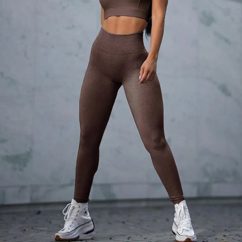 Nahtlose Fitness-Sport-Leggings