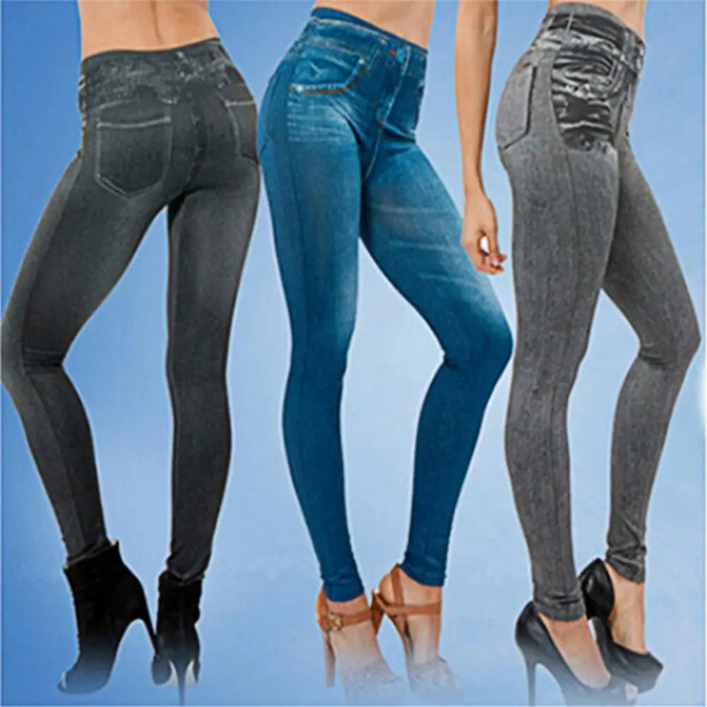 Cool Jeans High Waist Skin-friendly