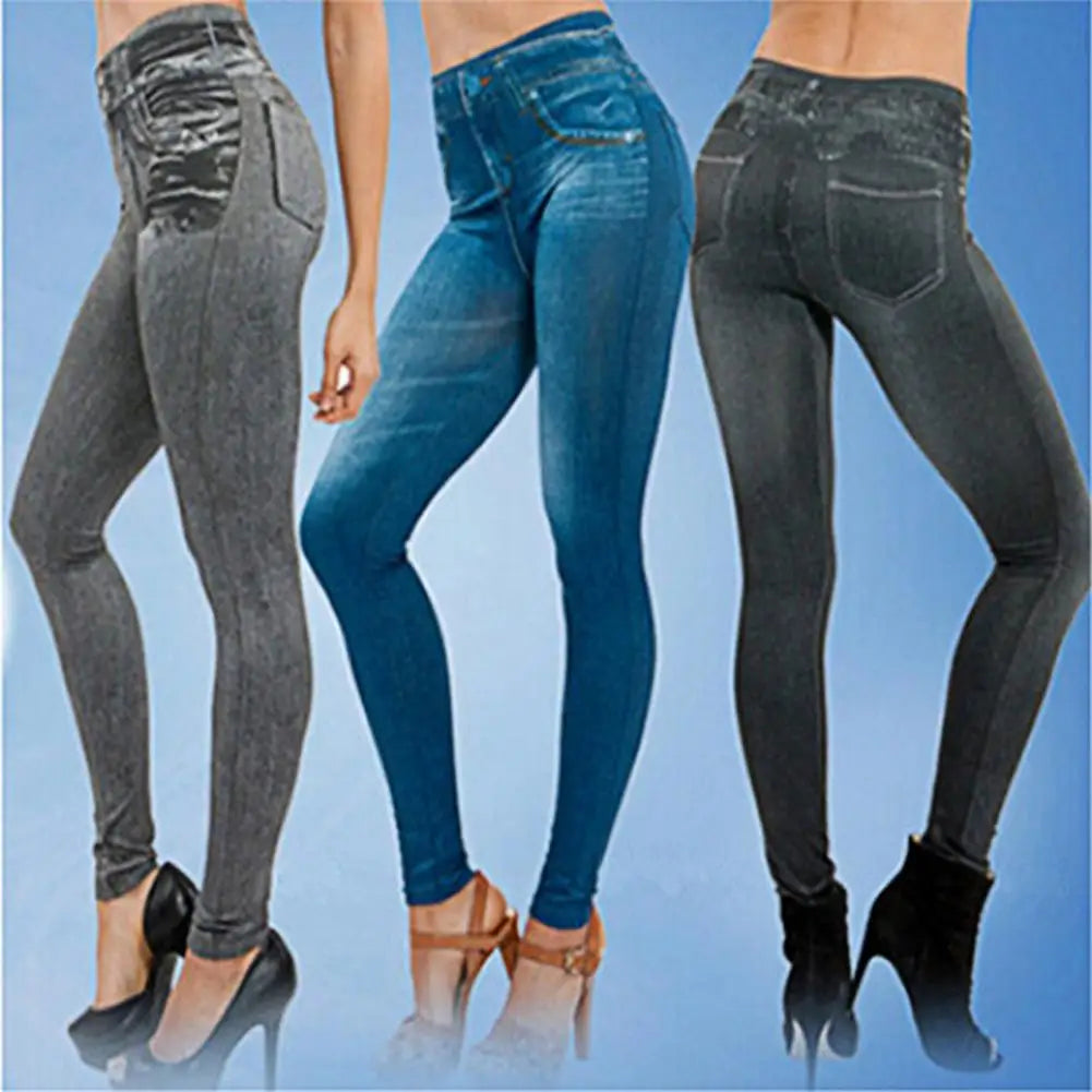 Cool Jeans High Waist Skin-friendly