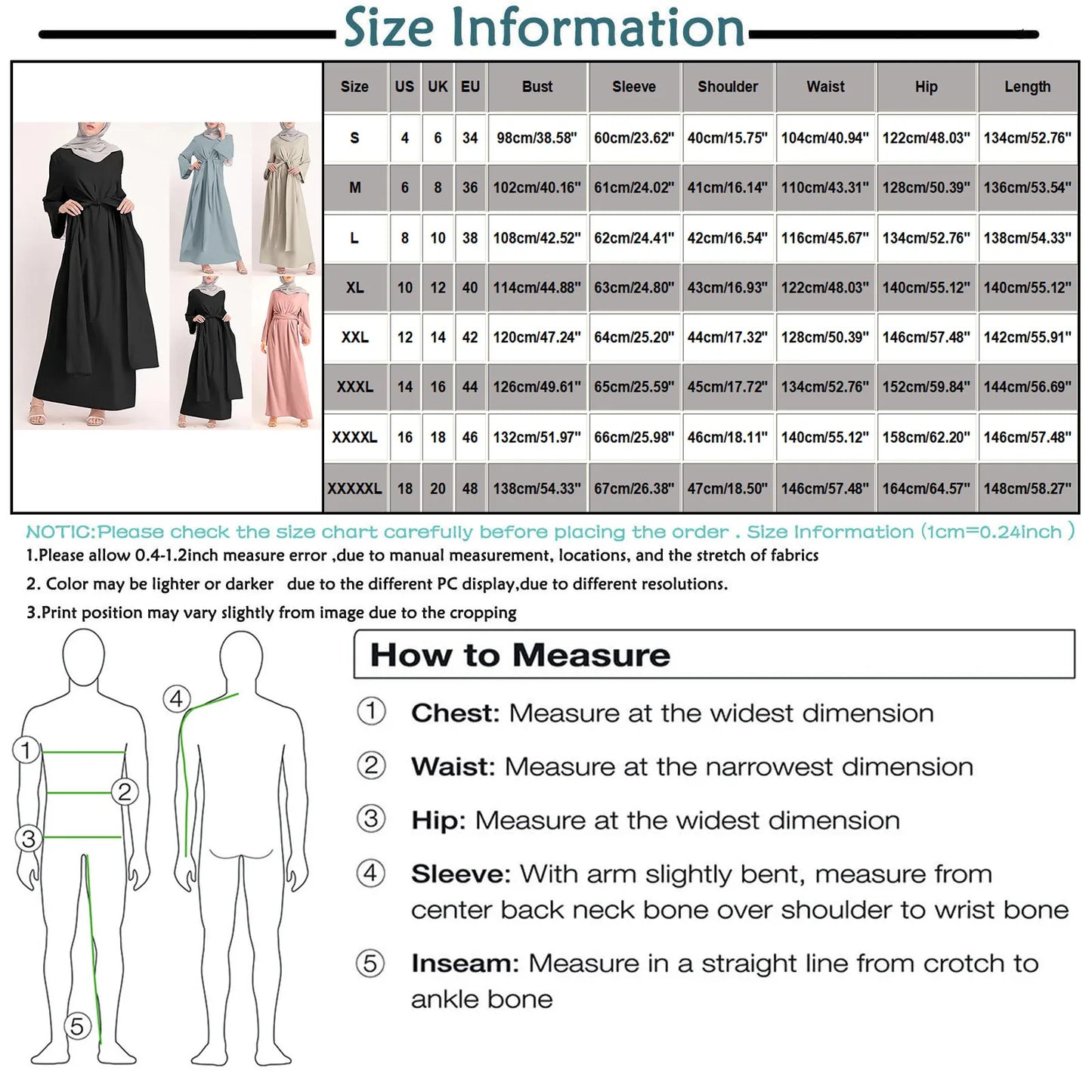 Nadeen Muslim Fashion Long Dress Abaya