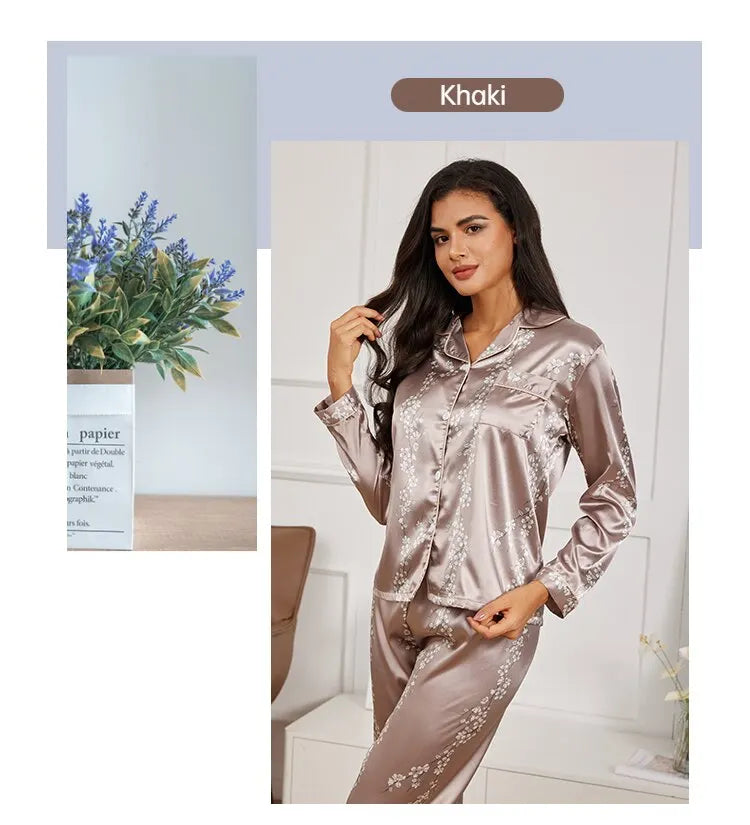 Tahera Long Sleeve Pajama Set