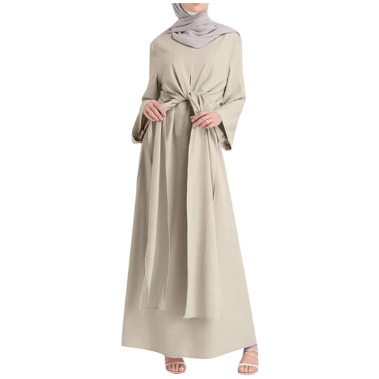 Vestido largo de moda musulmana Nadeen Abaya