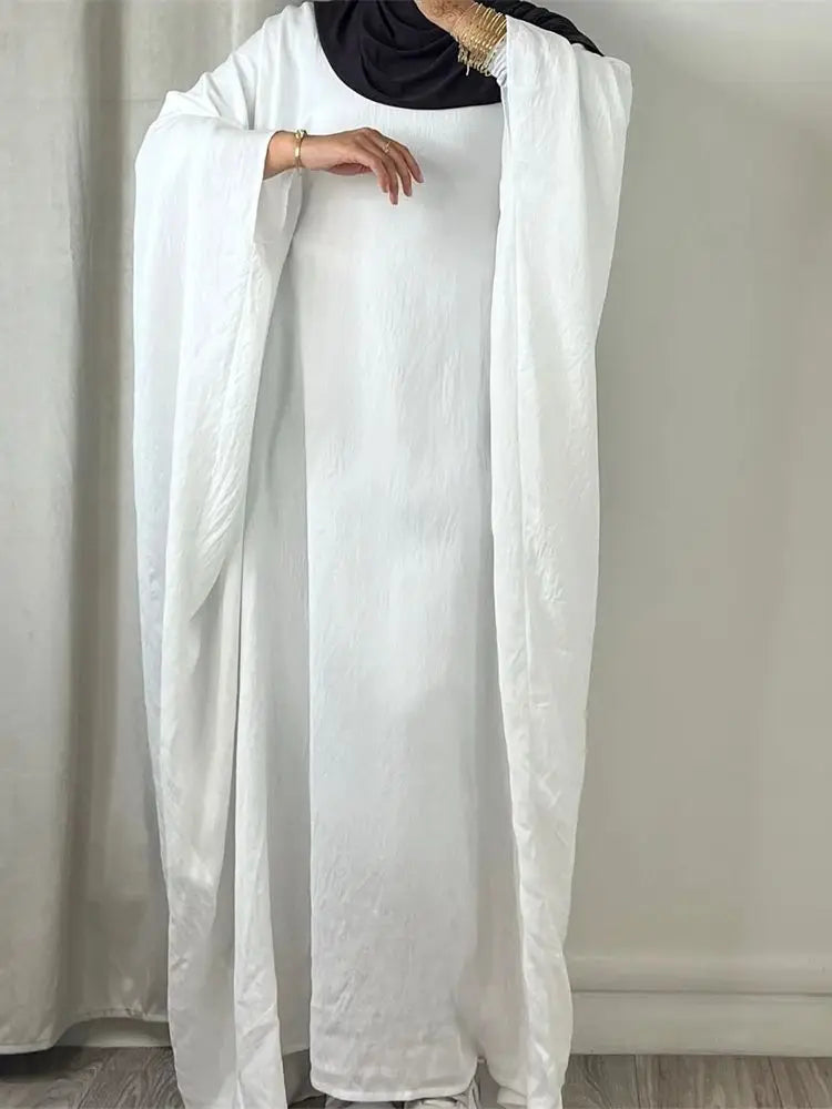 Summer Soft Crepe Like Linen Abaya 2024