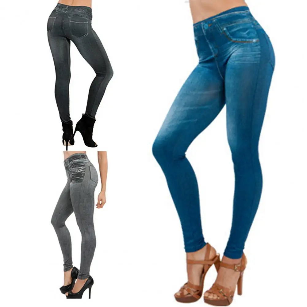 Cool Jeans High Waist Skin-friendly