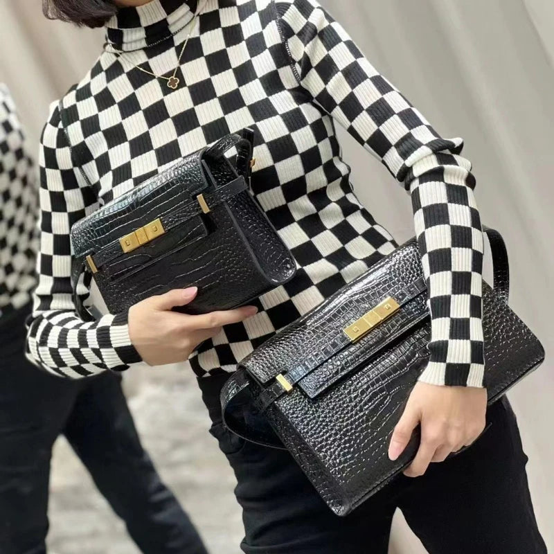 Luxury Fashion Genuine Leather Handbag  Fashion