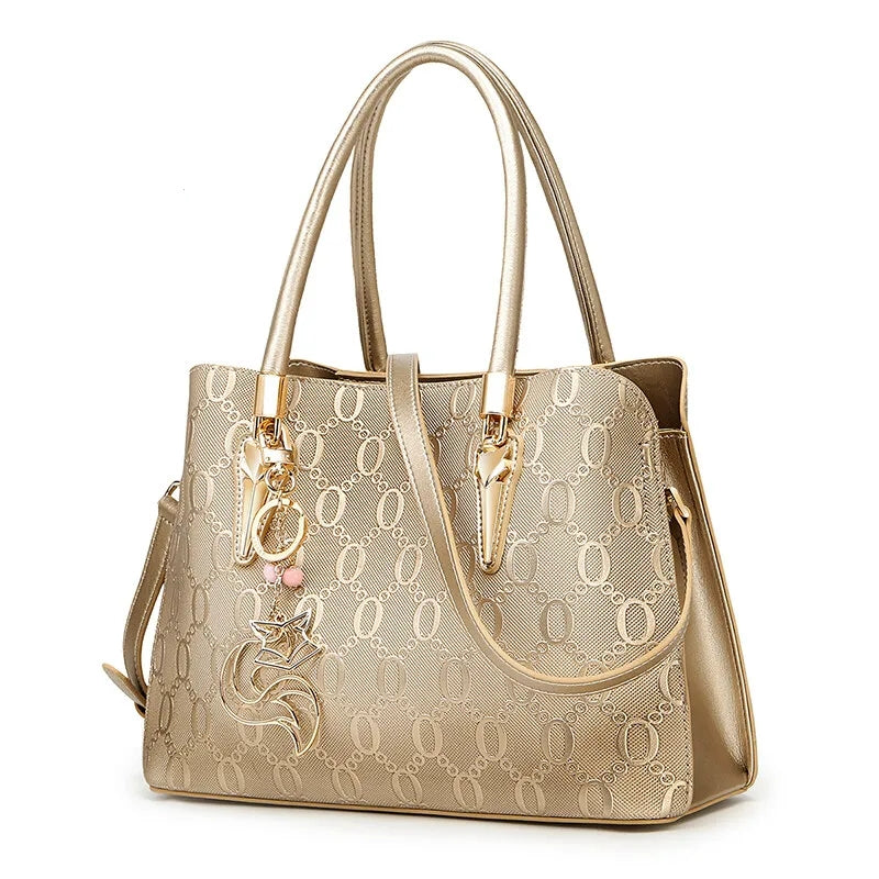 Occident Style Gold Top Handle Tasche Mode