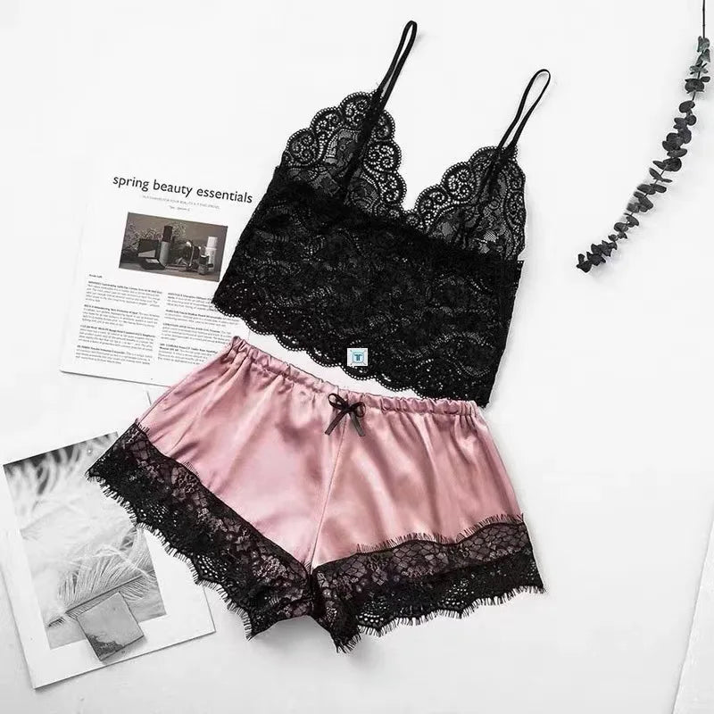 1 Set Women's Sexy Fashion Casual Lace Lingerie