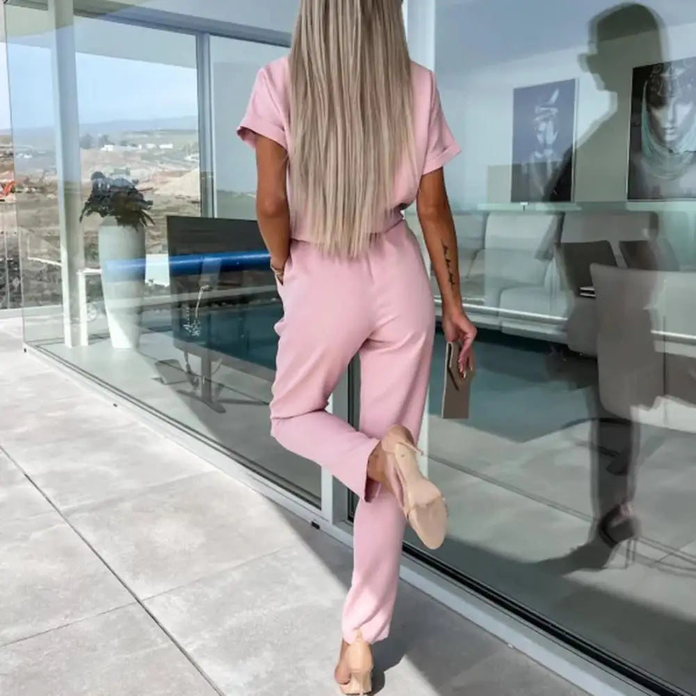 Nojoom Soft Stylish Women Pants Long Romper Trousers