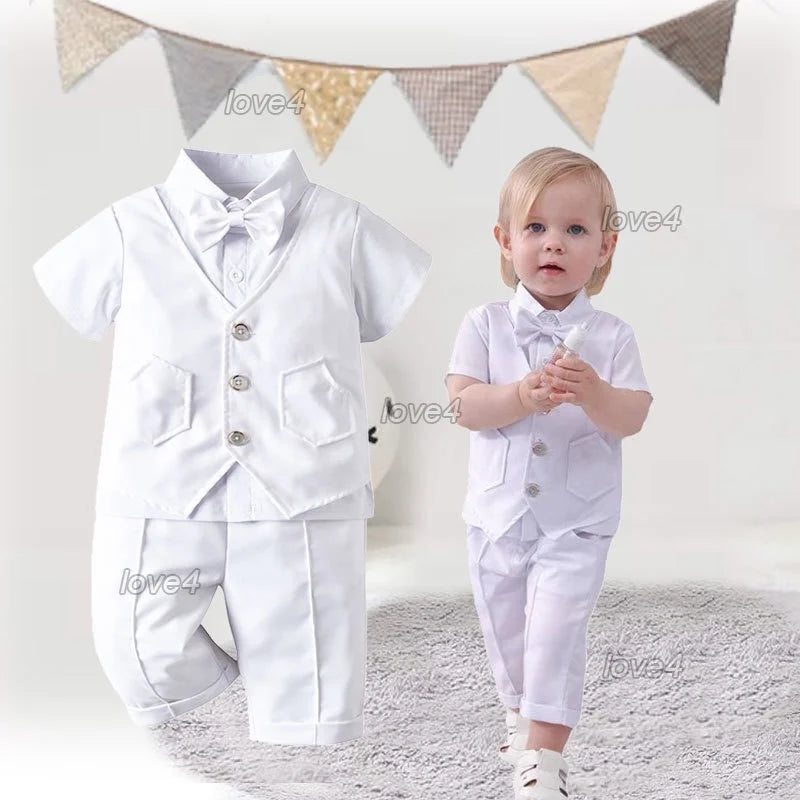 Conjunto de traje formal para bebé niño