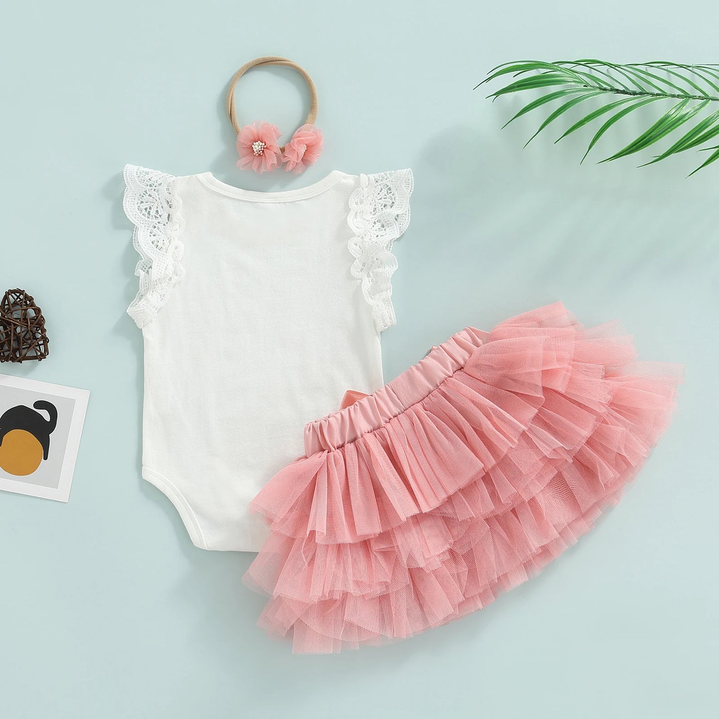 Conjunto de ropa para niña de 0 a 18 meses, primer cumpleaños, infantil