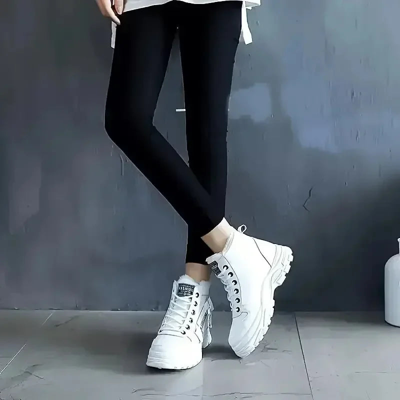 Winter Snow Boots for Women Casual High-top Shoes Warm