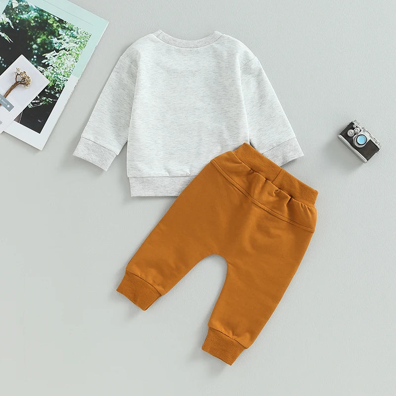 0-3Y Baby Boys Pants Set