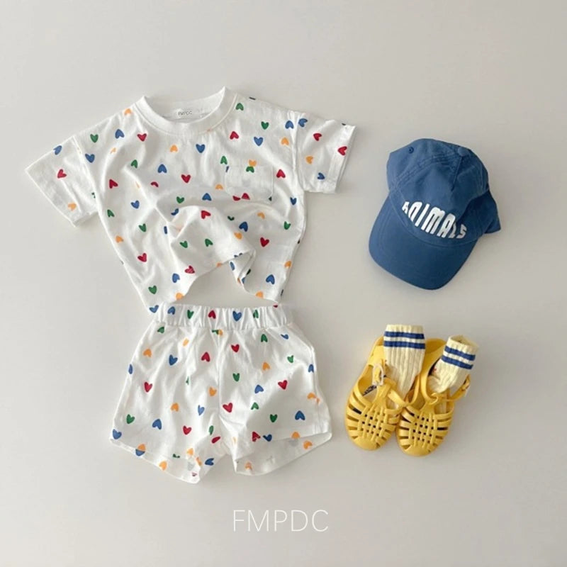 2Pcs Summer Kids Clothes  Baby