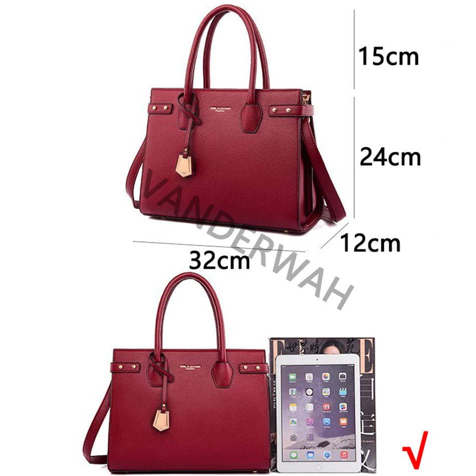 Echte Luxus Damen Handtasche