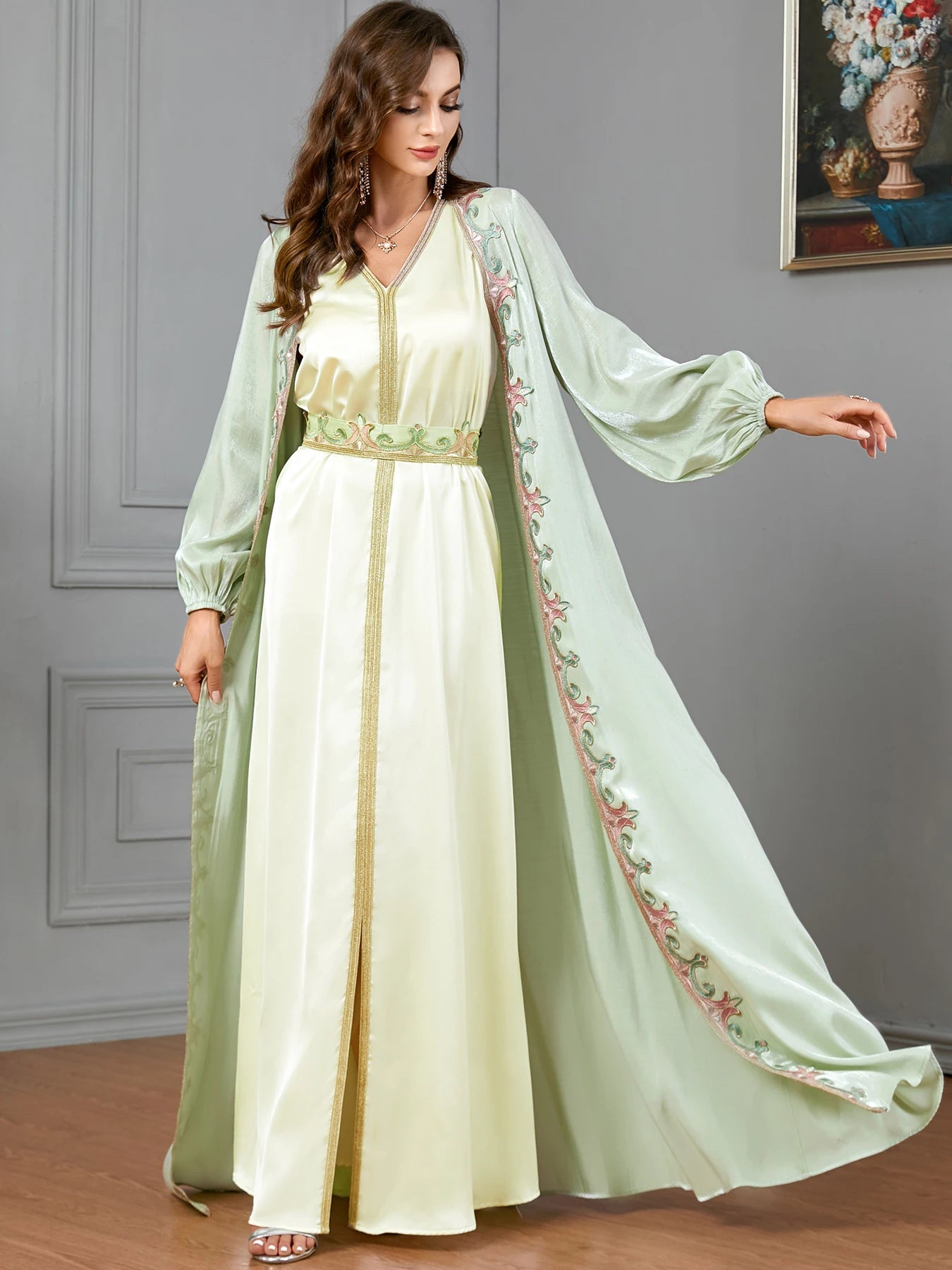 Bayan 2 Piece Kaftan Set