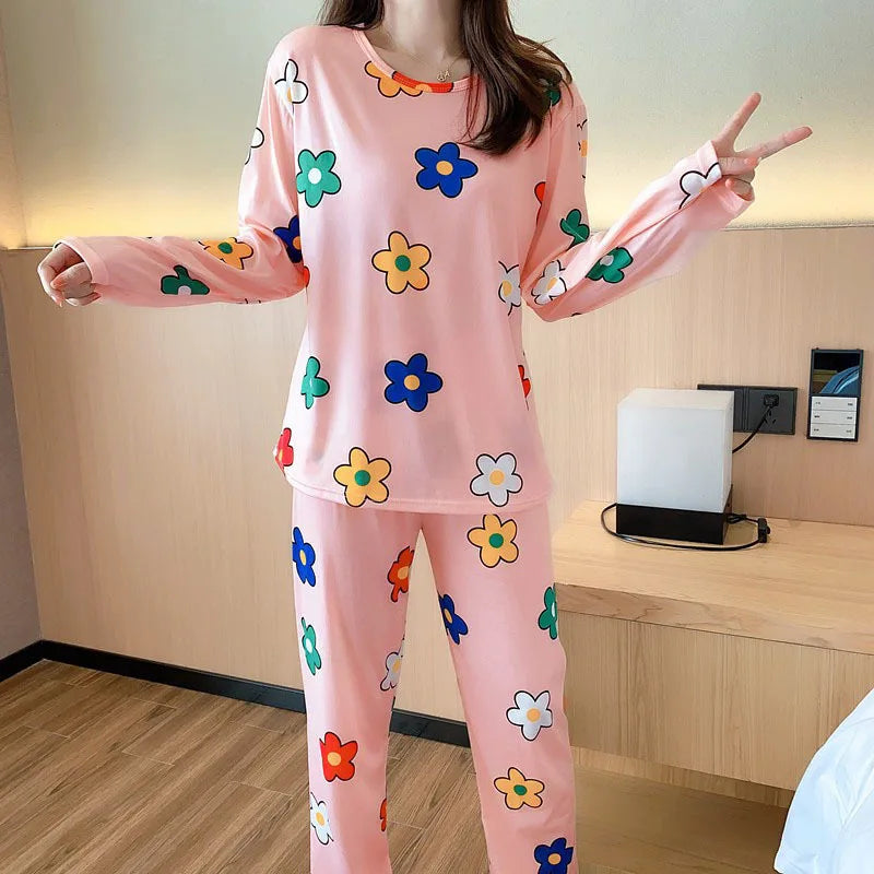 Shams Long-Sleeved Pajamas Set