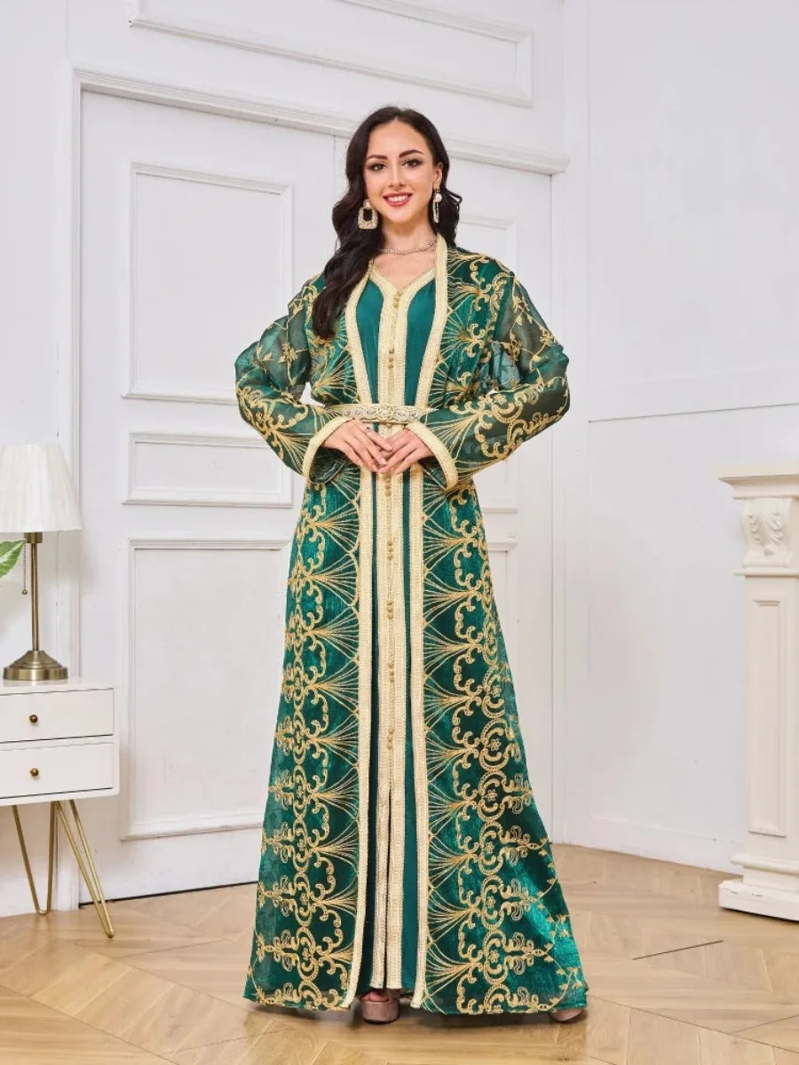 Aya 2 PC Set Kaftan Dress