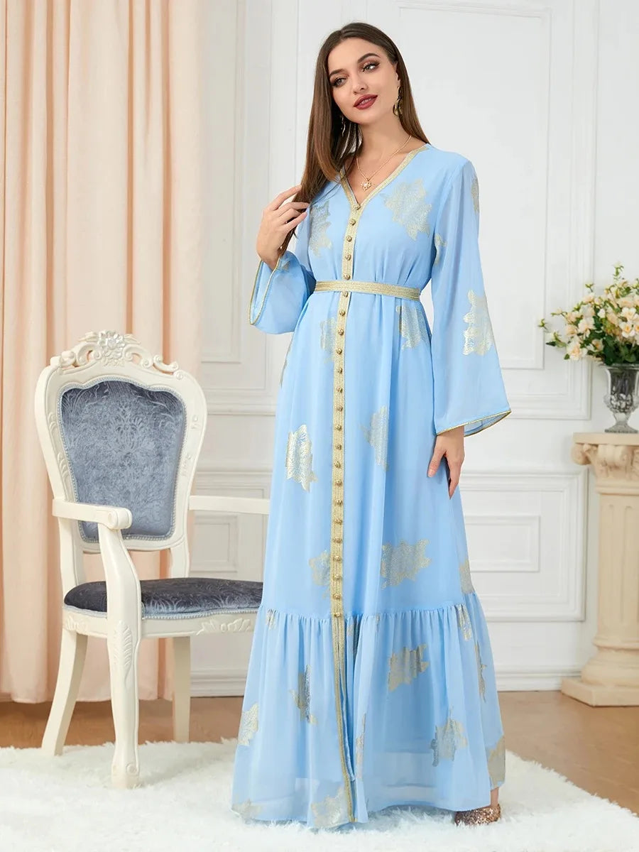 Bdoor Party Belted Kaftan