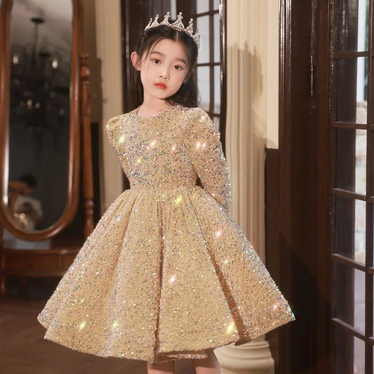 3-14 Years Flower Girls Party Dress