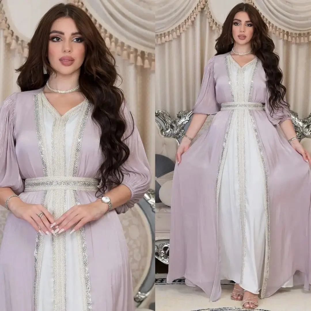 Dalya 3 Pieces Set Kaftan Dress