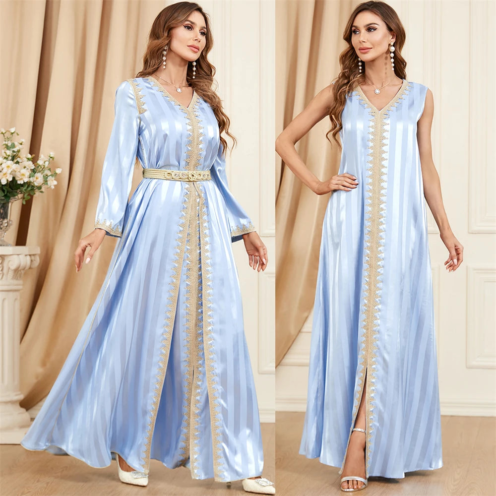 Toqa Elegant 2PC Set Kaftan Dress