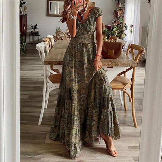 Bohemian Summer Vintage Long Dresses 2024