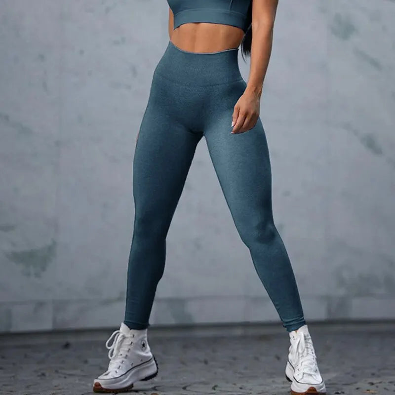 Nahtlose Fitness-Sport-Leggings