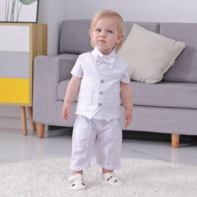 Conjunto de traje formal para bebé niño