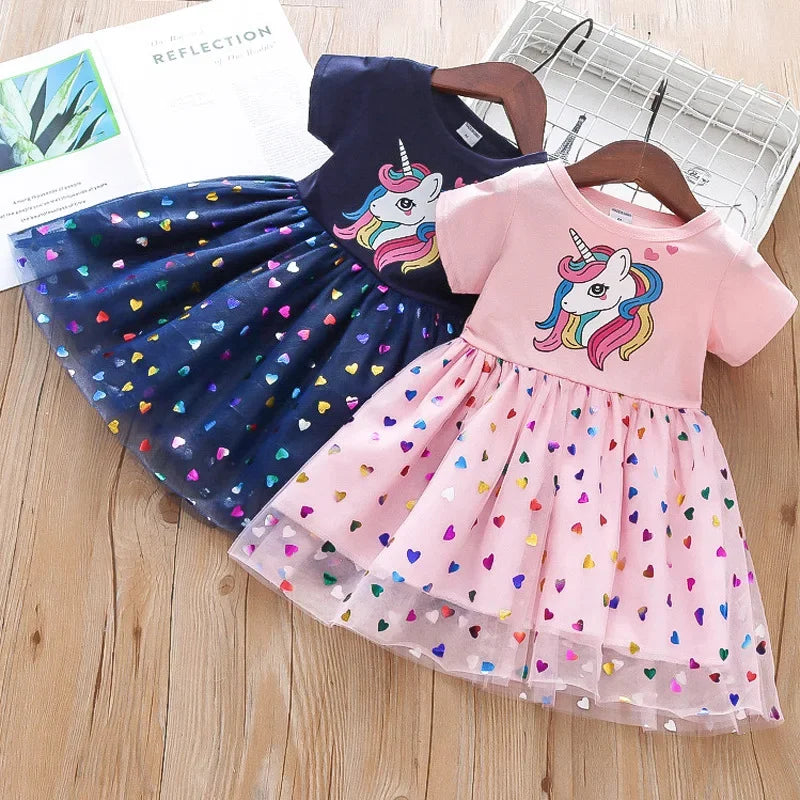 Girls Dress Sohort Sleeve