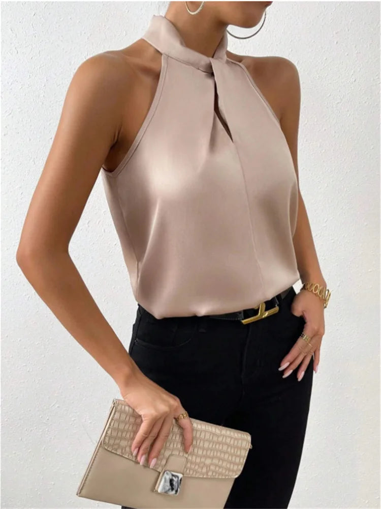 Summer Style Casual Sleeveless Blouses