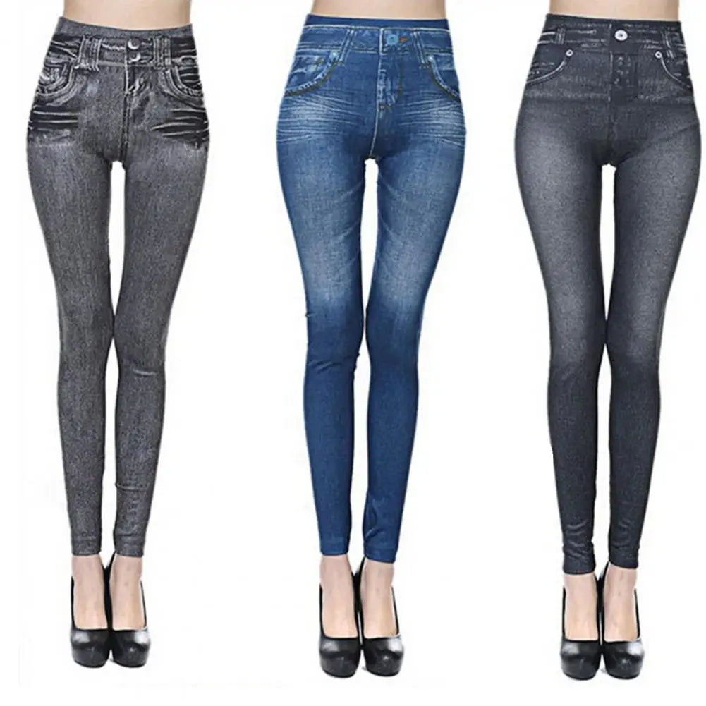 Cool Jeans High Waist Skin-friendly