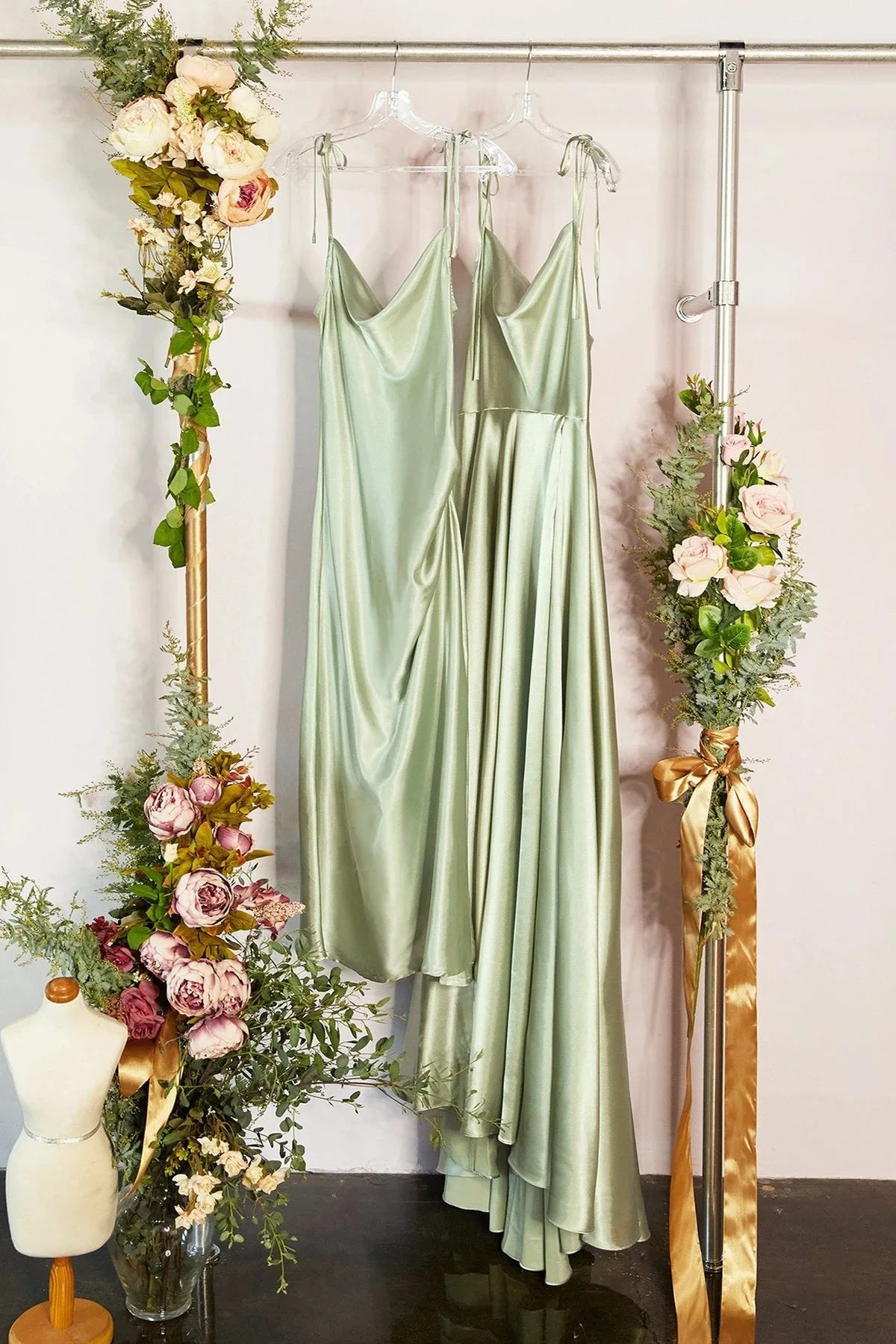 Besan Mint Green Dresses