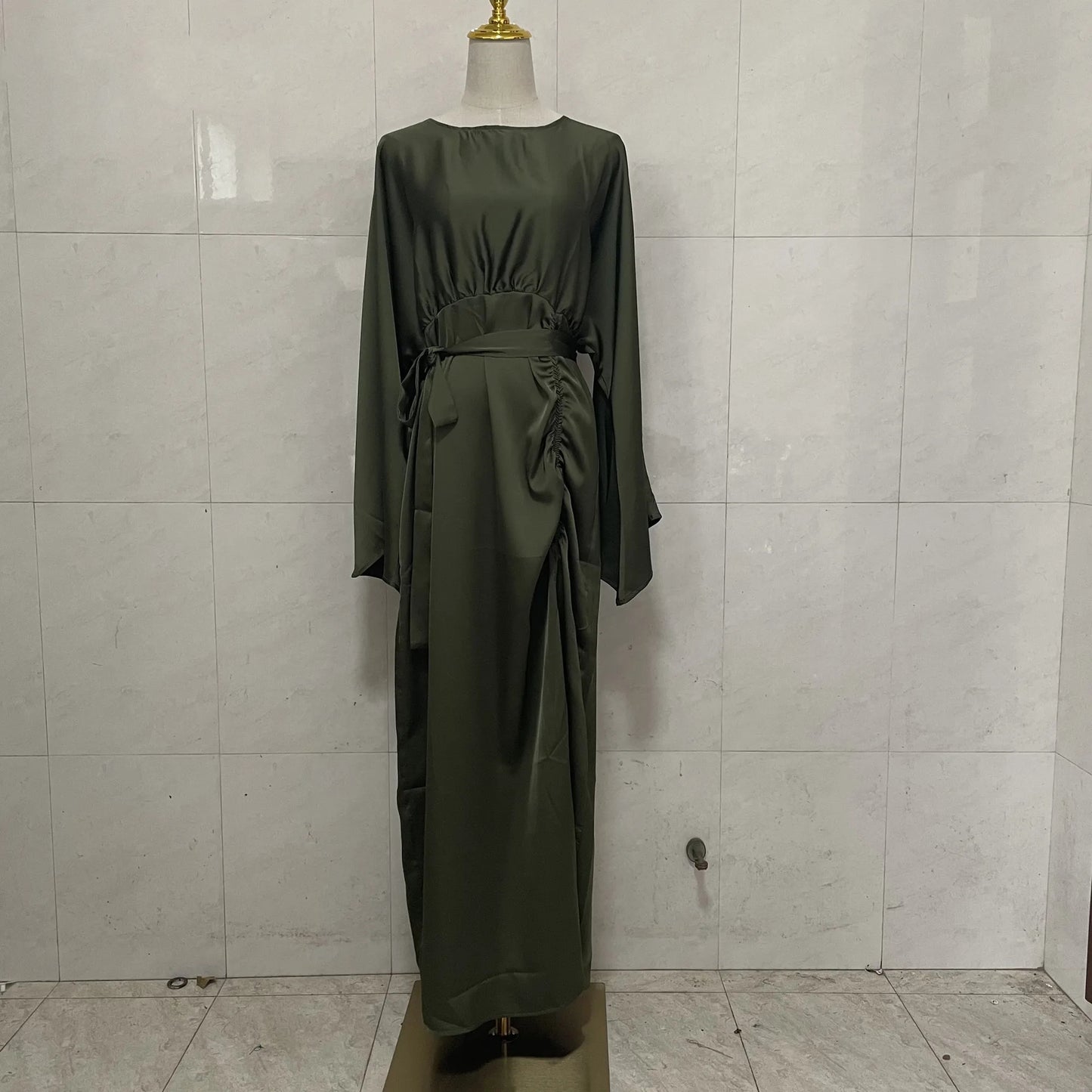 Shiny Soft Silky Satin Abaya