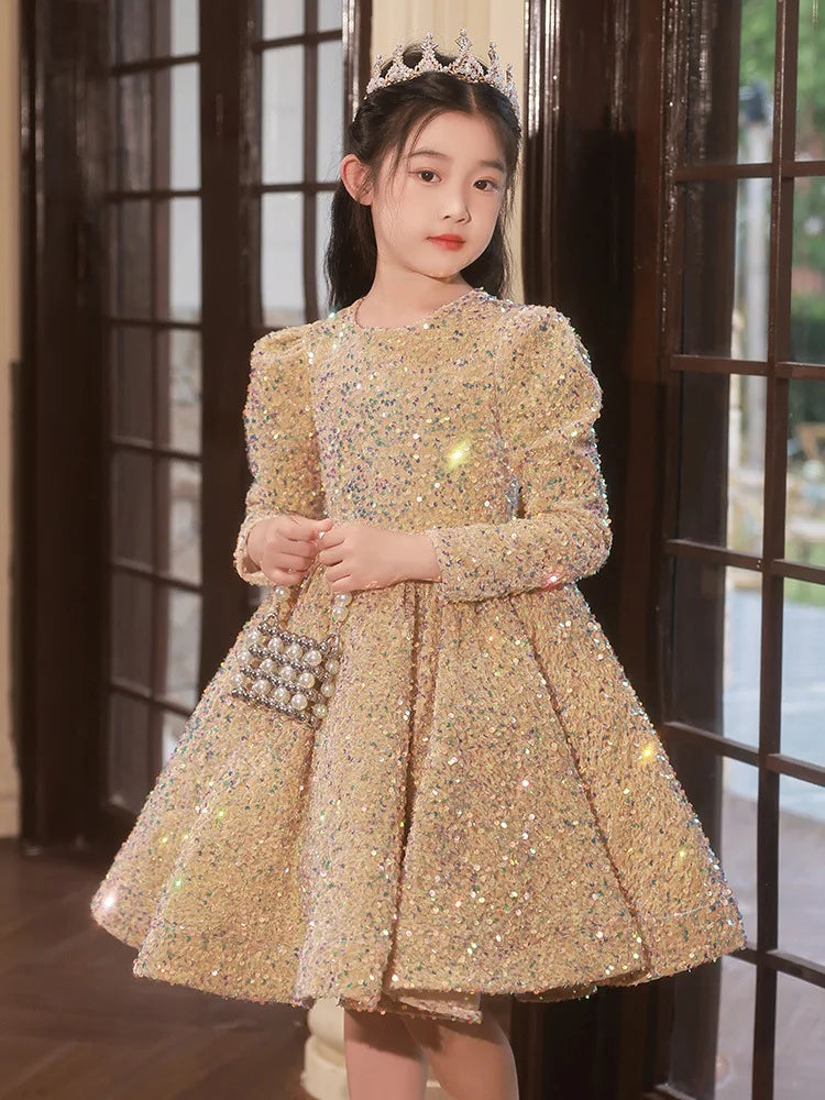 3-14 Years Flower Girls Party Dress