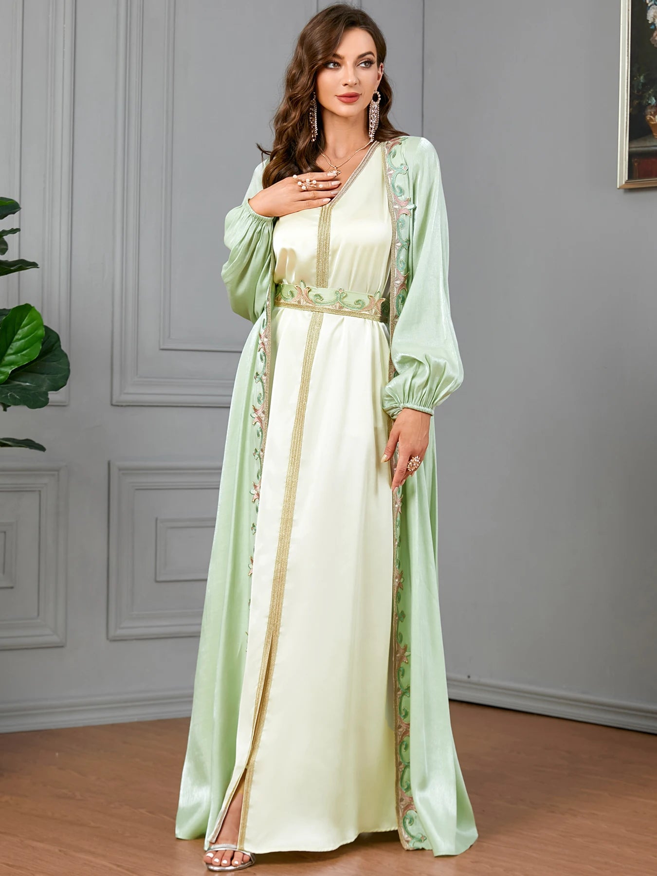 Bayan 2 Piece Kaftan Set